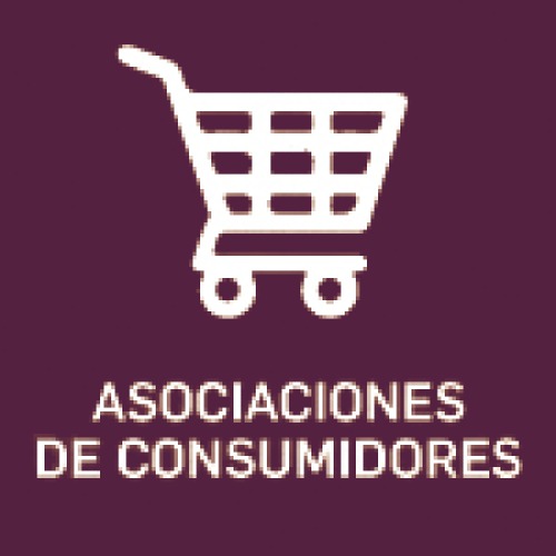 Ícono de un carrito de compras para asociaciones de consumidores